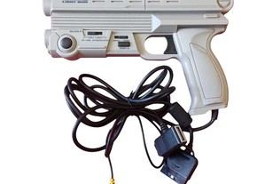 Pistola Blaster Pro Light Gun para Playstation 1 Em bom estado