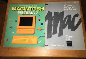 Intro ao macintosh sistema 7 + livro do macintosh