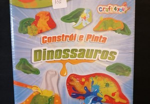 Science 4 you - Constrói e Pinta Dinossauros novo e embalado