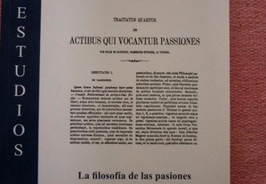 La filosofía de las passiones y la Escuela de Salamanca. Idade Media y Moderna