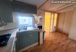 Mobil home t2 com deck, pinhal novo.
