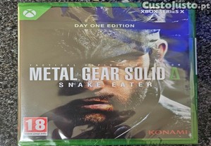 Metal Gear Solid Delta Snake Eater D1 Edition Xbox verso PT selo IGAC