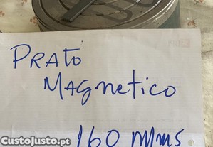 Prato magntico com dimetro 160 m/ms
