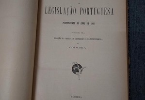 Colecção de Legislação Portuguesa de 1908-Coimbra-1908