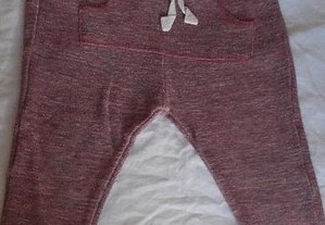 calças: unissexo, 12 a 24 meses, três pares, H&M e Zara, em ótimo estado, só 2E!