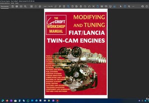 Fiat Lancia twin cam engines
