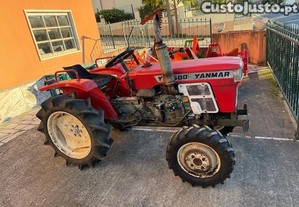 Trator Yanmar YM1500 com fresa usada