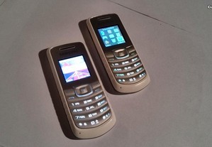 samsung gt-e1080i /samsung gt-e1080 (2 telemóveis)