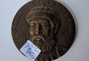 Medalha 4º Centenário da Morte de Tomé de Sousa