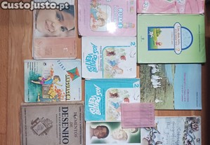Livros escolares antigos