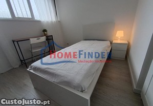 Quarto individual com despesas includas junto  ponte de so joo