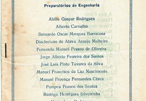 Queima das Fitas Coimbra 27 Maio 1952 - Ciências