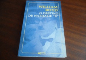 "O Destino de Natalie X" de William Boyd - 1ª Edição de 1998