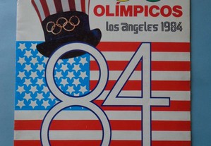 Caderneta de cromos Jogos Olímpicos Los Angeles