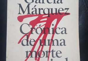 Crónica de uma Morte Anunciada - Gabriel García Márquez