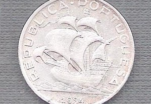 Moeda 5$00 Escudos 1934