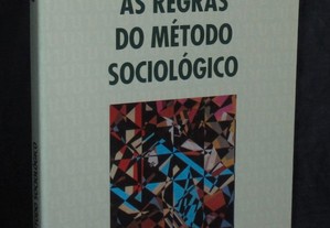 Livro As Regras do Método Sociológico Émile Durkheim