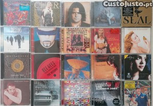 Lote de 38 cds musica originais em bom estado