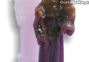 Santo Antnio - vela 21x6x6cm