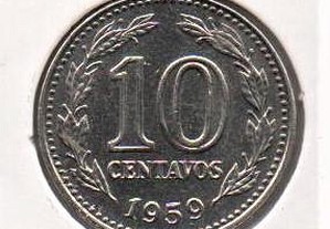 Argentina - 10 Centavos 1959 - soberba