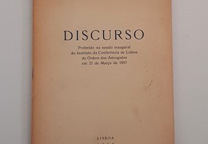 Pedro Pitta // Discurso Ordem dos Advogados 1958 Dedicatória