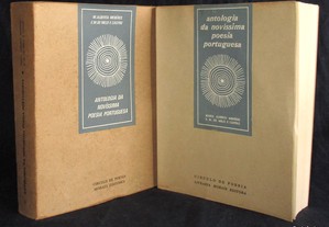 Livros Antologia da Novíssima Poesia Portuguesa Círculo de Poesia 2 volumes