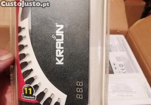 Carregador universal KRAUN 90w, com 11 conectores
