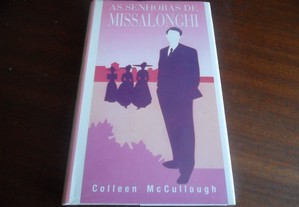 "As Senhoras de Missalonghi" de Colleen McCullough - Edição de 1988