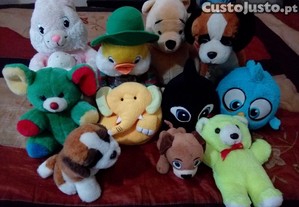 Bonecos de Peluche Variados