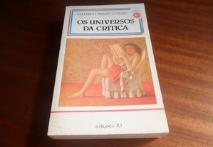 "Os Universos da Crítica" de Eduardo Prado Coelho - Edição de 1987