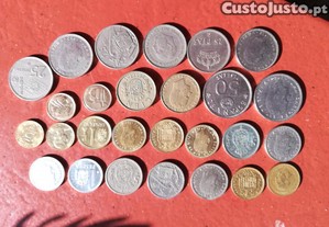 moedas de 5 Reis a 1000,00 escudos dos anos 1757 a 2000