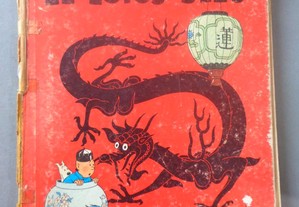 Livro - Les aventures de Tintin - Le Lotus Bleu -