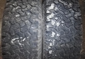 2 pneus jipe 235/75 r15 bfgoodrich
