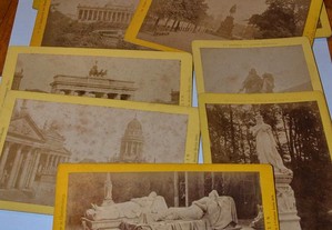 Fotografias de Berlim 1878 em papel de albumina