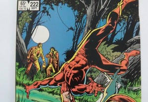 DAREDEVIL 222 Marvel Comics 1985 BD Banda Desenhada Americana Black Widow