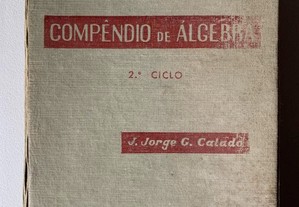 Compêndio de Álgebra, de J. Jorge G. Calado
