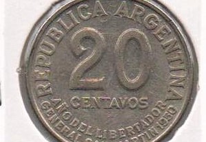 Argentina - 20 Centavos 1950 - soberba