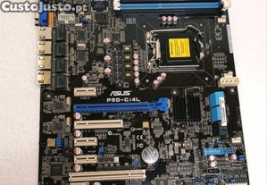 ASUS P9D-C/4L Server Motherboard - LGA 1150 Socket - Intel C224 - Quad LAN - ATX
