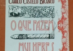 Livro "O Que Fazem Mulheres" de Camilo Castelo Branco como novo