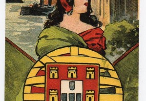 Centenário da República - postal ilustrado