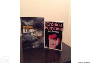 Dois livros de Inês Pedrosa pelo preço de um