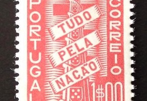 Selo novo 1$00 - Tudo pela Nação - 1935-41