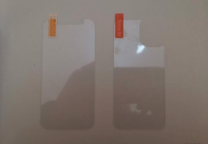 Vidro Temperado iPhone 12 Mini Frontal e Traseiro
