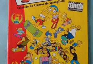 Caderneta de cromos The Simpsons - Panini