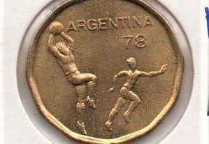 Argentina - 20 Pesos 1978 - soberba futebol