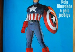 Capitão América (Pela Liberdade e Pela Justiça) - 1º Número Série Ouro