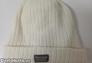 Gorro branco para senhora Thermal