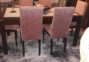 Cadeiras de mesa de sala
