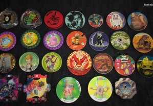 Tazos Várias colecções Pokémon