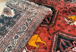 Grande Vintage Carpet ou tapete Persa Padro Raro